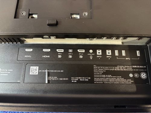 DELL U3415WB 34" Curved Monitor - No stand, no power cable - Picture 2 of 4