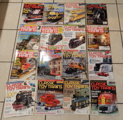 Classic Toy Trains 1998 to 2013 - 16 Issues | eBay