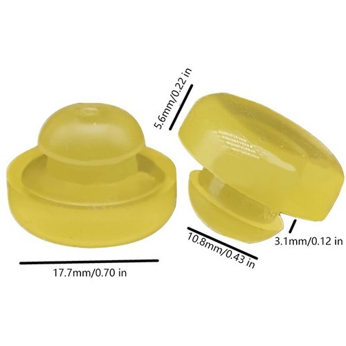 Brake Pedal Stop Pad Set Of 2 For 19842017 Nissan 9199 0315 Infiniti