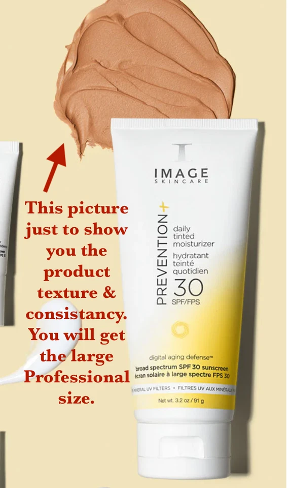 1x I IMAGE PREVENTION+ SPF 30 Crema Hidratante Diaria Tintada Protector Solar 6oz +🎁 *LEER* Foto 3 de 3