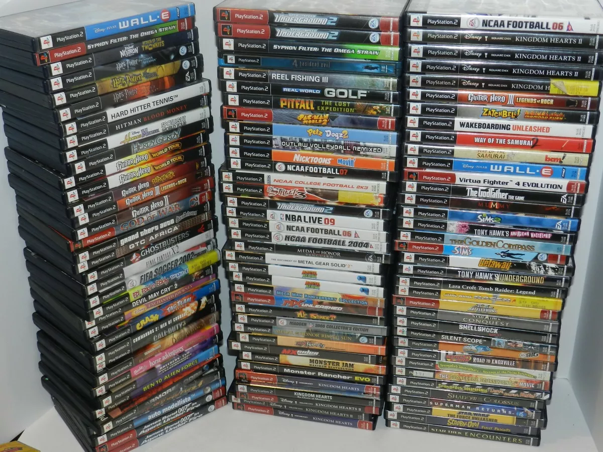 Playstation 2 (PS2) Games Pick & Choose Buy 3 Get 1 Free Game Only