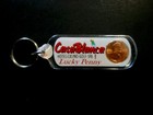 CASINO KEYCHAIN CASA BLANCA HOTEL CASINO GOLF SPA LUCKY PENNY '96 MESQUITE, NV. — photo 1