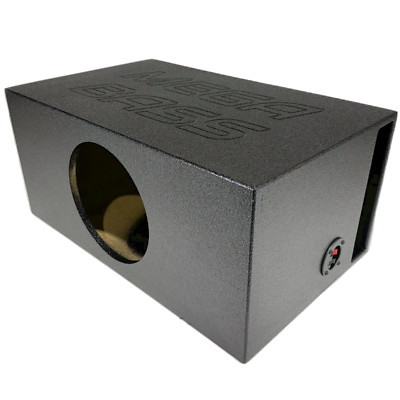 Single  1x10'' Mega Super Bass Series Vented Subwoofer Box Ported
