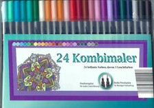 24 Kombimaler - 24 brillante Farben, davon 3 ...