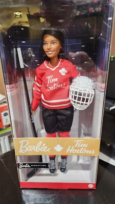 NEW Barbie Tim Hortons Mattel 2020 Signature Hockey Player Doll