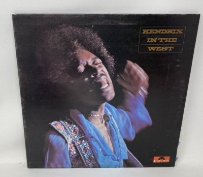 JIMI HENDRIX UK Hendrix In The West ALBUM RARE 1971 red