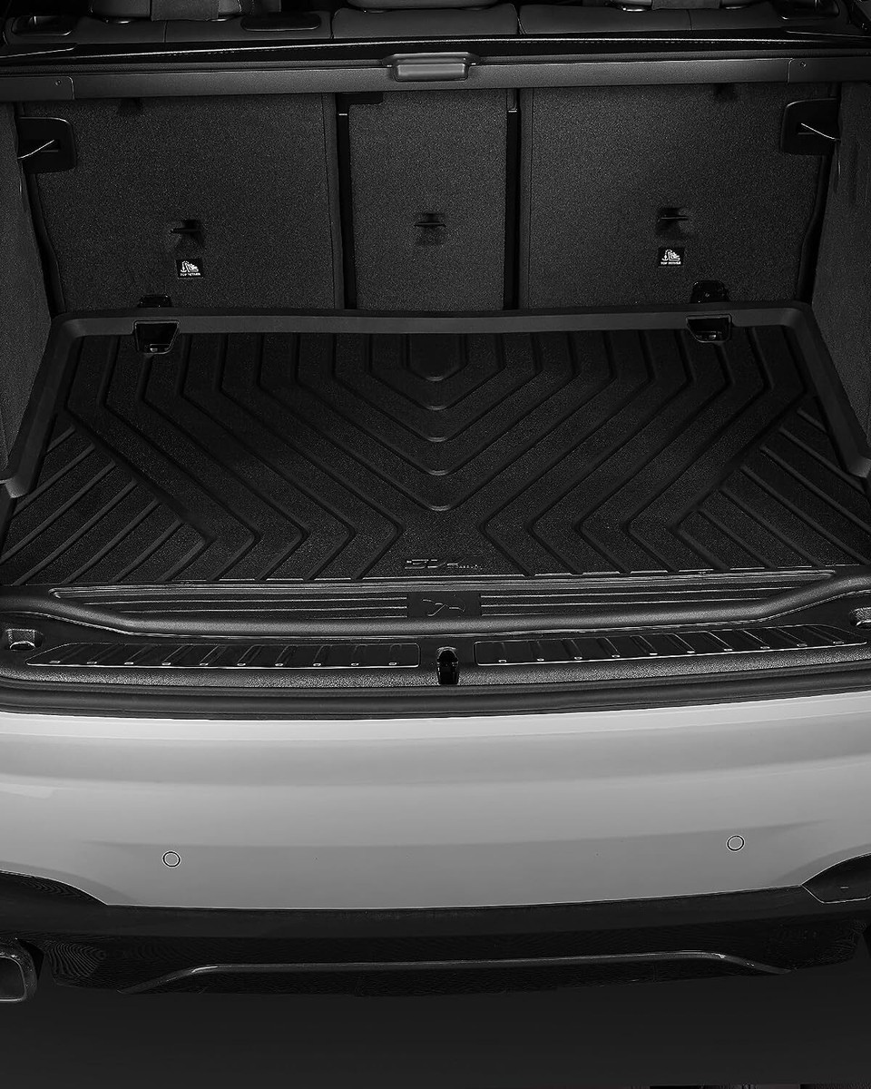 3W Kofferbakmatten voor BMW X3 G01 2024-2025 /iX3 G01 2021-2025, Waterdicht en Wlijtvast met Thorex™, Achterbakmatten die Schokken Dempen