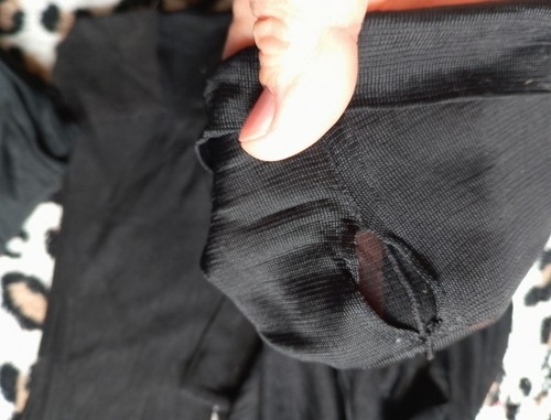 Nylonstrümpfe Strapsstrümpfe Naht Hochferse Vintage 40-50ern Schwarz Seidig Rar - Bild 4 von 13