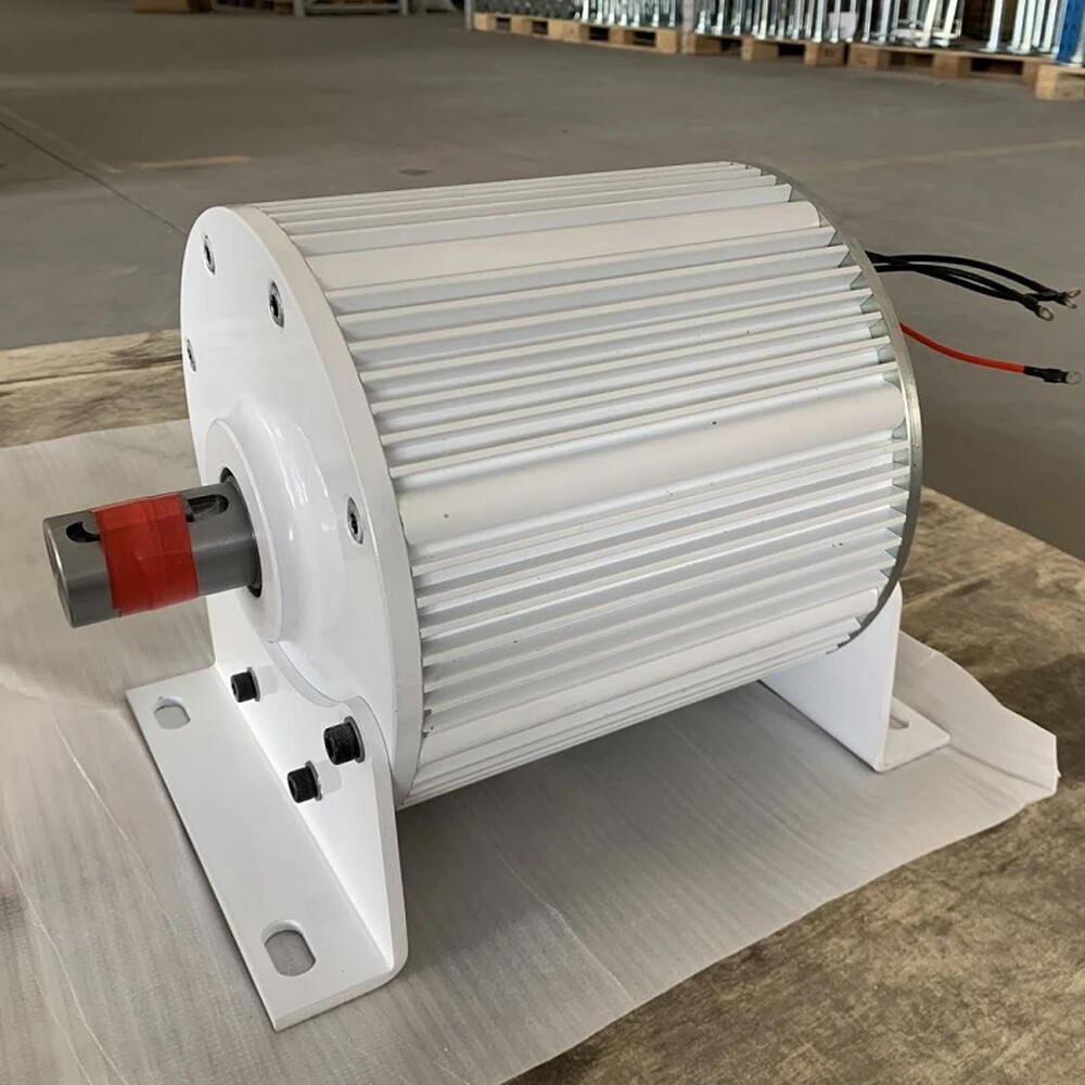 Freie Energie 20000 W Generator – 3-Phasen, 12V/24V/48V/220V, Permanentmagnet, Getriebelos, 600 U/min – Für Wind-/Wasserturbinen