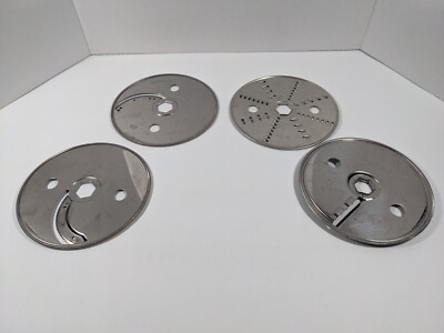 Lot of 4 Blades Vintage Moulinex LaMachine Food Processor  REPLACEMENT Parts