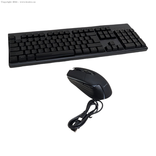 BlueFinger Gaming Keyboard and Mouse ComboGaming Mouse and Keyboard USB Wired - 第 5/5 張圖片