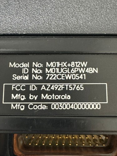 Motorola MCS2000 Digital Two-Way Mobile Radio M01HX+812W M01UGL6PW4BN - Picture 8 of 8