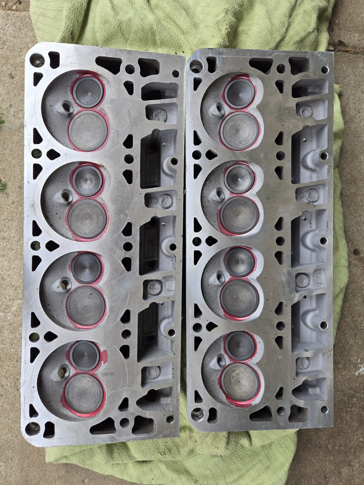 Ls1 6.0 LQ4 LQ9 317 CYLINDER HEADS, Rebuilt!! Upgraded Springs! eBay