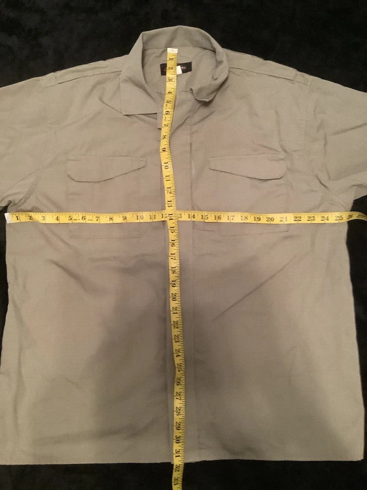 Tru-Spec Tru Spec Ultralight Uniform Shirt Size XL Short Sleeve Hidden Pockets - Image 2 of 4