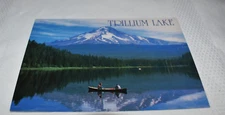Mt. Hood and Trillium Lake Oregon Postcard Smith Western Inc. DP-4301