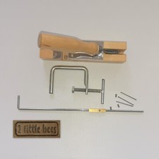 Beehive Frame Eyelets Puncher Machine Comb Box Drilling Machine Beekeeping AS