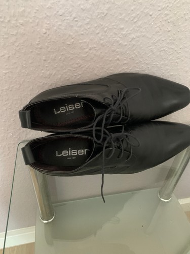 Leiser Business Herren Schuhe Halbschuhe Echtleder Gr.42.Top - Bild 3 von 5