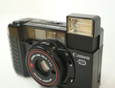canon autoboy 2 quartz date 35mm point shoot film camera from