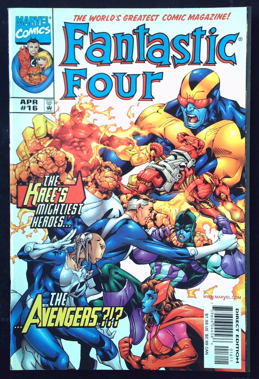 FANTASTIC FOUR (1998) #16 - Back Issue