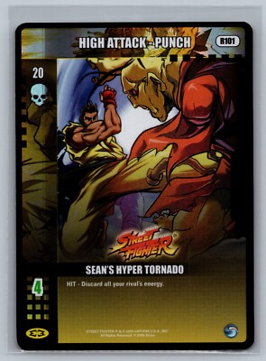 Epic Battles TCG Sean's Hyper Tornado #R101 Foil CCG Street Fighter: Round 1