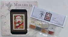 Santa Nora Corbett Mirabilia Counted Cross Stitch Chart and Embellishments MD120
