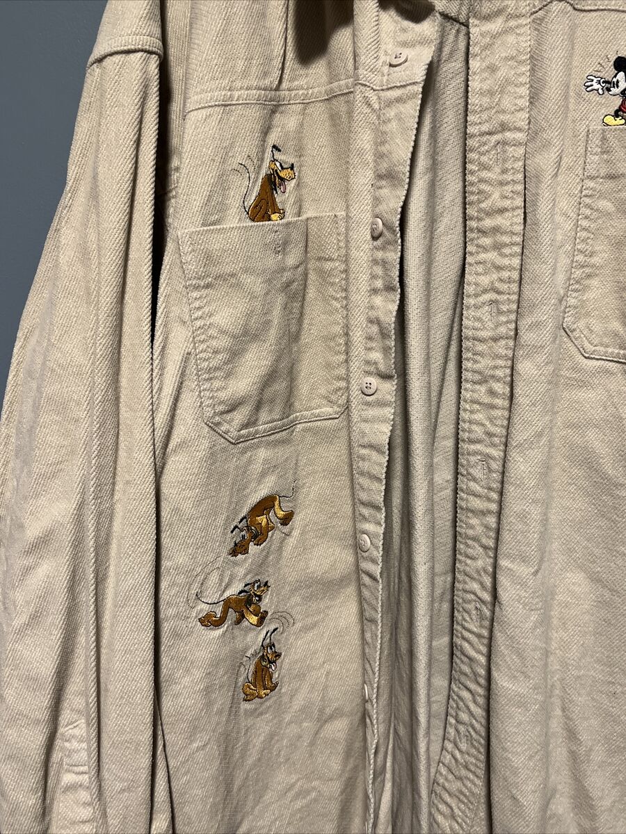 VTG The Disney Store Mickey Playful Pluto Thick Cotton VTG The Disney Store Mickey Playful Pluto Thick Cotton