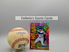 2022 Donruss Baseball Corey Seager The Hit List Insert THL-12 Pink Fireworks
