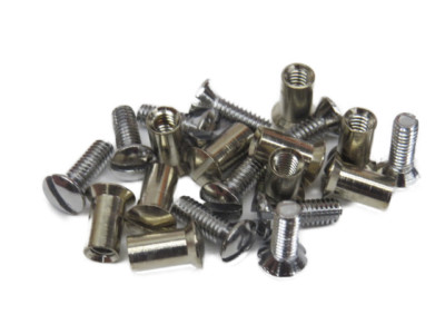 1932 Ford front window garnish special tube nuts and screws complete set A-48222