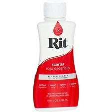 Rit 88050 8 Oz Scarlet Liquid Dye