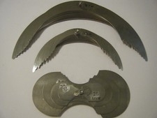 Davis - large radius gage set - 5 mm to 155 mm x 5 mm.