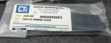 Control Technology Inc. CTI Face 40 Terminal Block 2500-40F Rev. 001