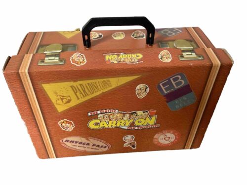 Classic Carry On Film Collection VHS Box Set in Suitcase Box - 10 Videos UNUSED - Picture 3 of 6