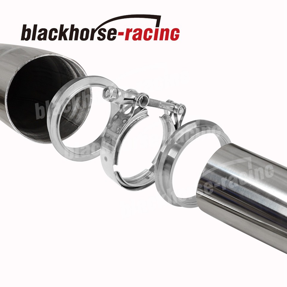 3 Inch (76mm) Stainless Steel V-Band Clamp - Universal Turbo Downpipe Exhaust Clamp 7 thumbnail image
