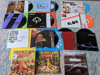 13 X Indie Pop 7'' Records - Joblot - Excellent Condition - some signed