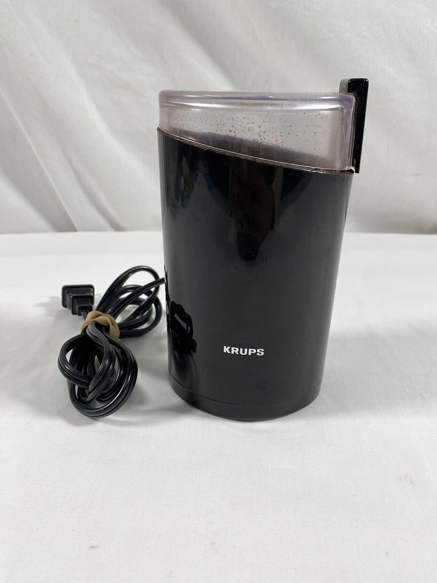 KRUPS F2037051 Electric Spice and Coffee Grinder with Stainless Steel Blade