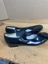 Kinney Dancewear Girls Youth US Size 2 1/2 2.5 Black Tap Shoes
