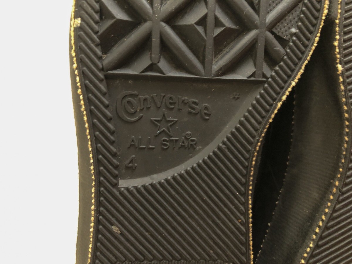 80s Vintage Converse Chuck Taylor All Star High Black Made 80s Vintage Converse Chuck Taylor All Star High Black Made