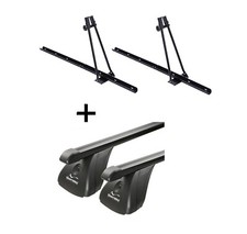 2x Fahrradtr�ger ORION+Dachtr�ger VDP Stahl f�r f�r BMW 3er F30 4T�rer ab 12
