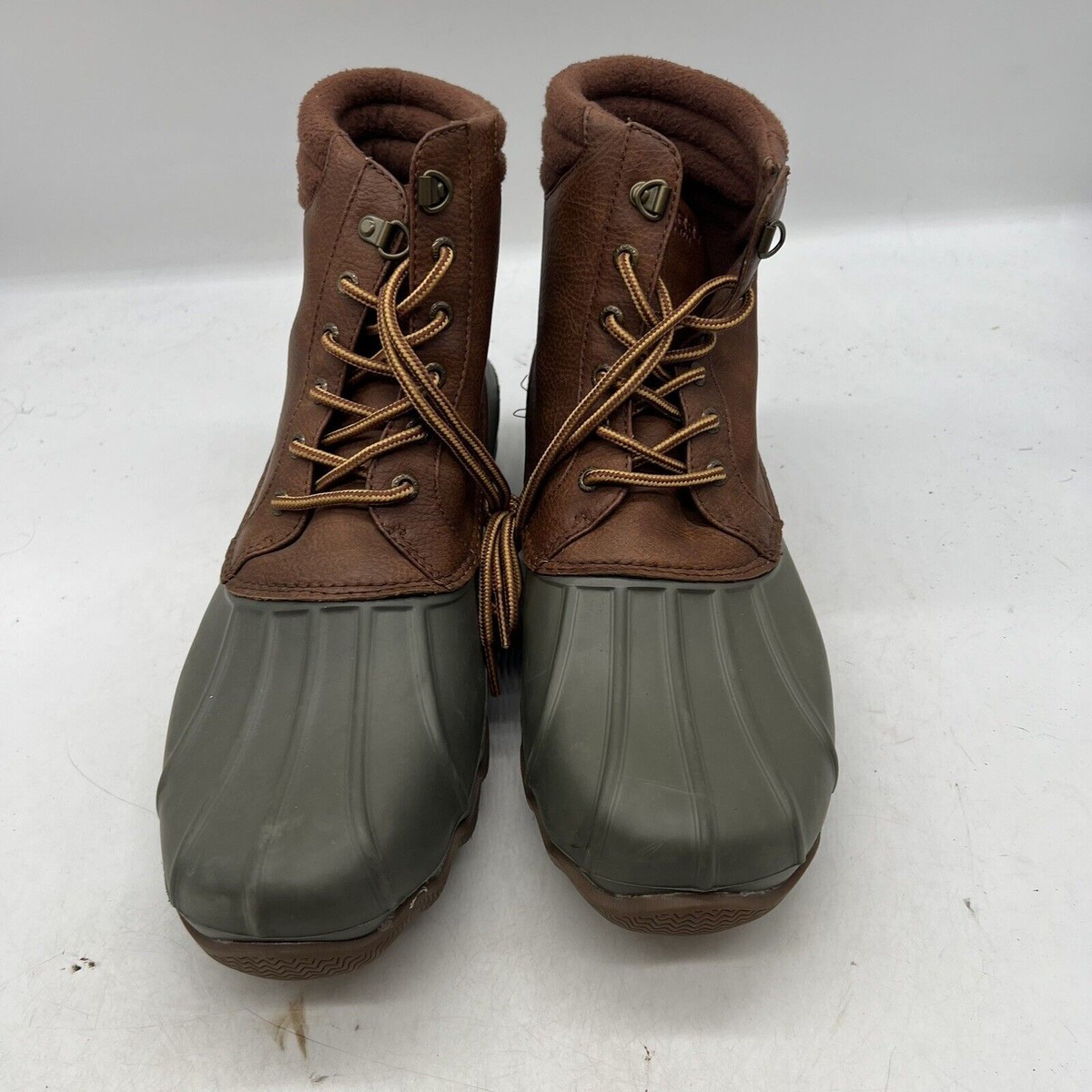 NEW Sperry Top Sider Men’s Size 12 Avenue Duck Boot Tan/Olive STS 23429 NIB $_57.PNG?set_id=880000500F main image 3