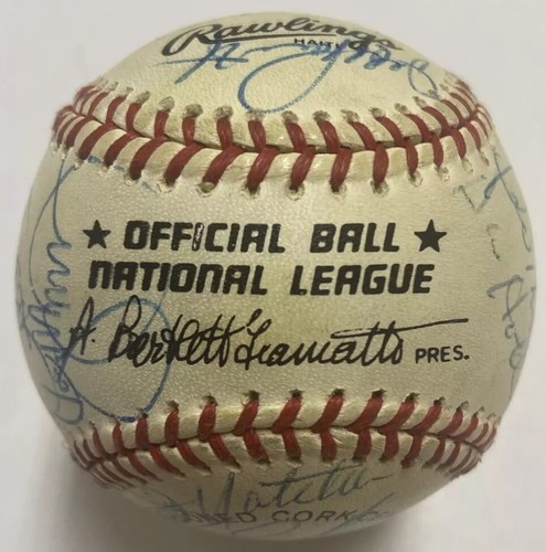1990 Philadelphia Phillies Team Signed Rawlings ONL Baseball Dykstra Daulton - Imagen 7 de 7