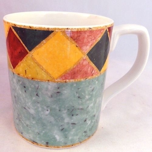 ROYAL DOULTON JAPORA Mug 3.7" tall NEW NEVER USED made in Indonesia - Picture 1 of 1