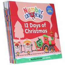 Numberblocks, Alphablocks & Colourblocks Christmas Countdown 10 Books - Ages 3+