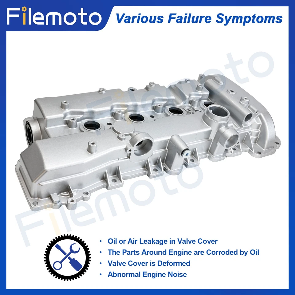 Aluminum Valve Cover for 13-16 Cadillac ATS GMC 17-21 Acadia 15-22 Canyon 2.5L - Image 4 of 4