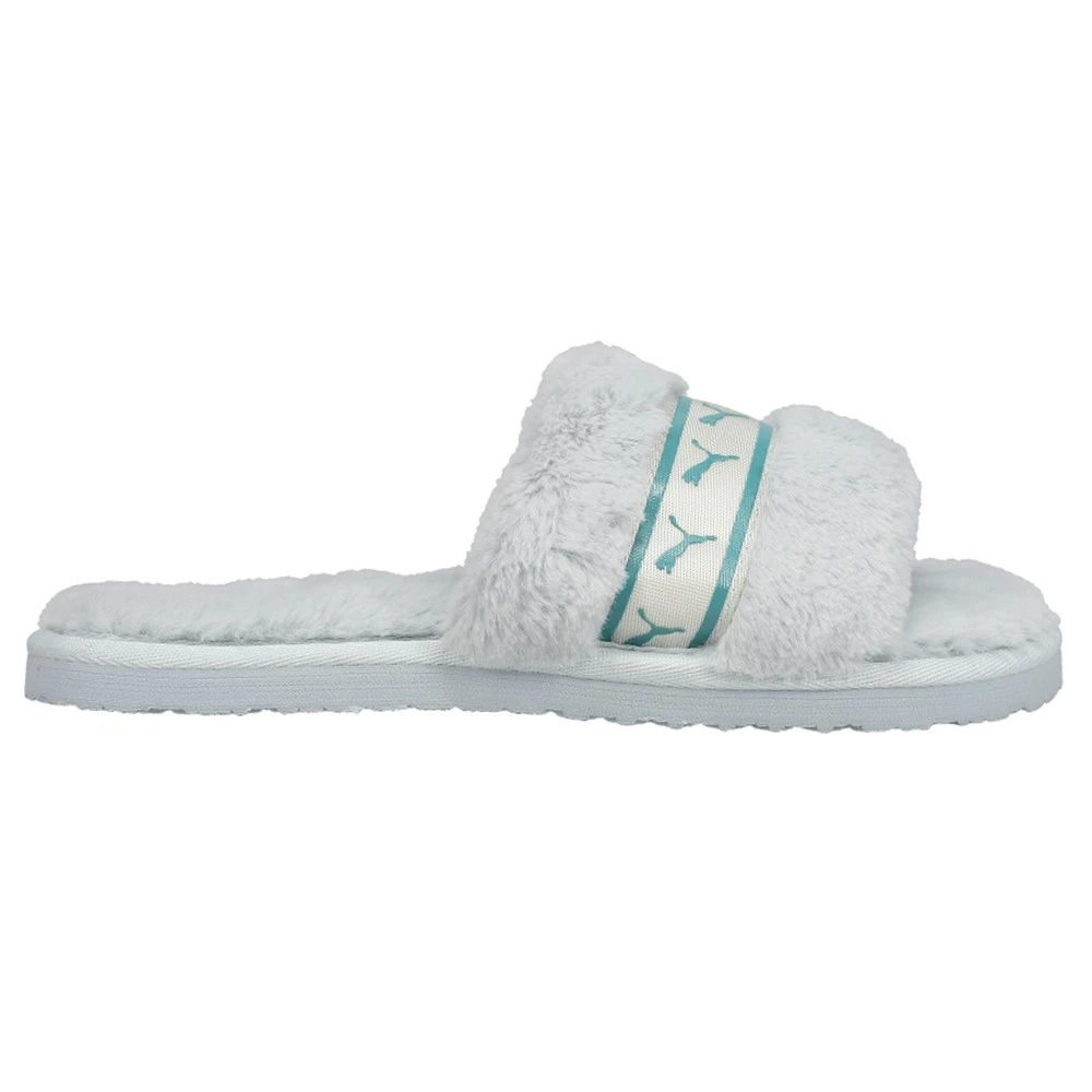 Sandali casual Puma Fluff Remix Slide donna verdi 385240 08