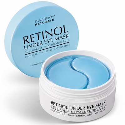 Under Eye Patches for Dark Circles: 30 Pairs Enaskin Naturals Retinol Collagen E