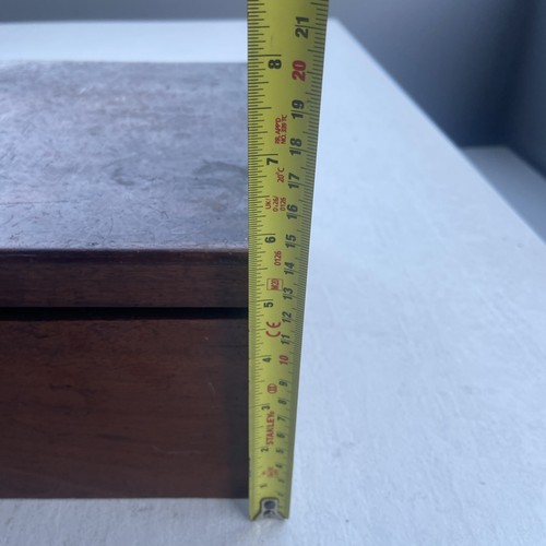 Large Antique Wooden Box - Picture 15 of 15