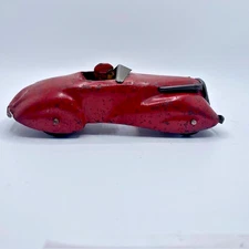 Vintage Wyandotte or Marx 1930’s  Pressed Steel 6” Roadster Racer with driver