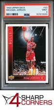 1993 UPPER DECK #23 MICHAEL JORDAN BULLS HOF PSA 9