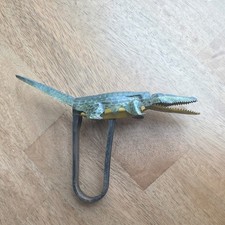 Vintage Crocodile Alligator Litho Tin Toy Japan Hand Operated Bite Wind Up Marx?