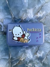 Vtg 2001 SANRIO POCHACCO PENCIL STORAGE CASE.